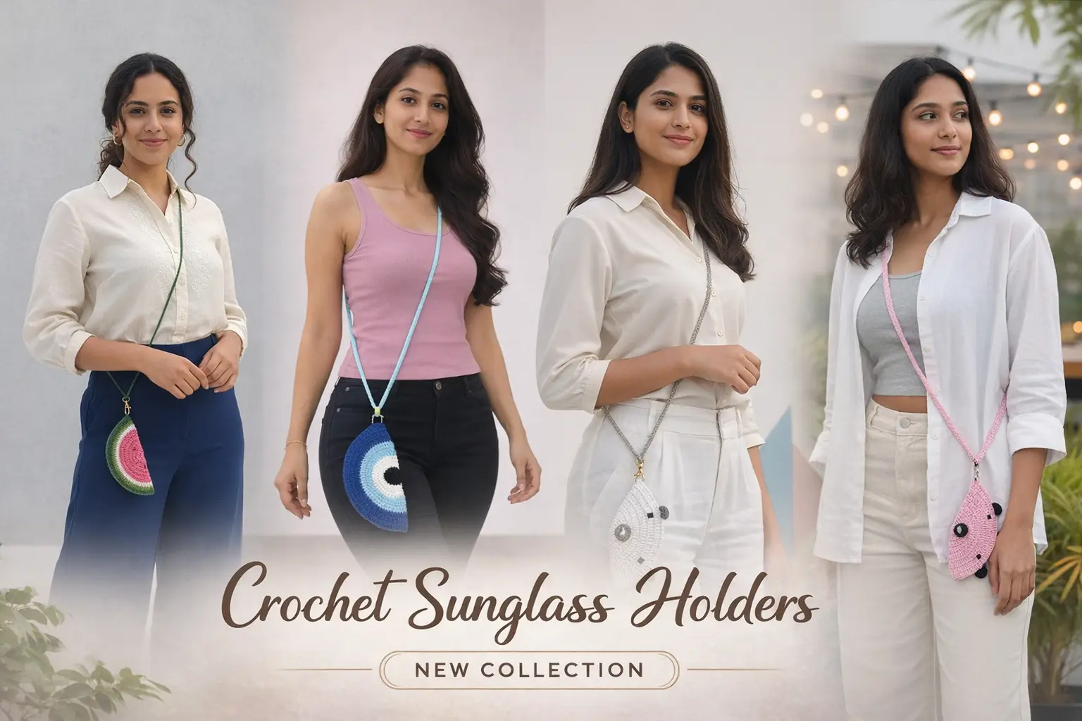 Crochet Sunglass Holder
