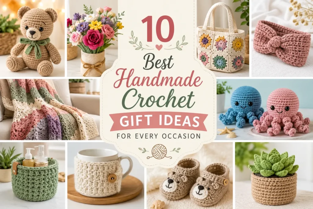Handmade Crochet Gift Ideas for Every Occasion