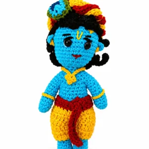 crochet krishna doll