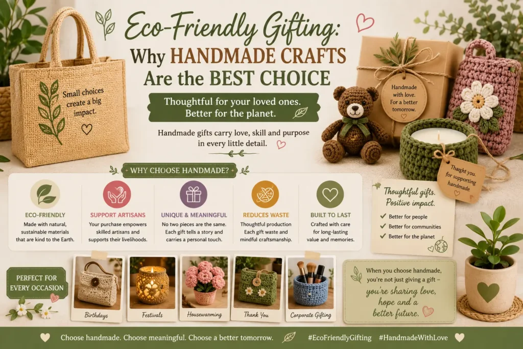 Eco-Friendly Gifting: Why Handmade Crafts Are the Best Choice