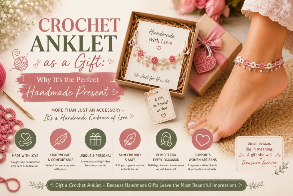 Crochet Anklet as a Gift Why Its the Perfect Handmade Present