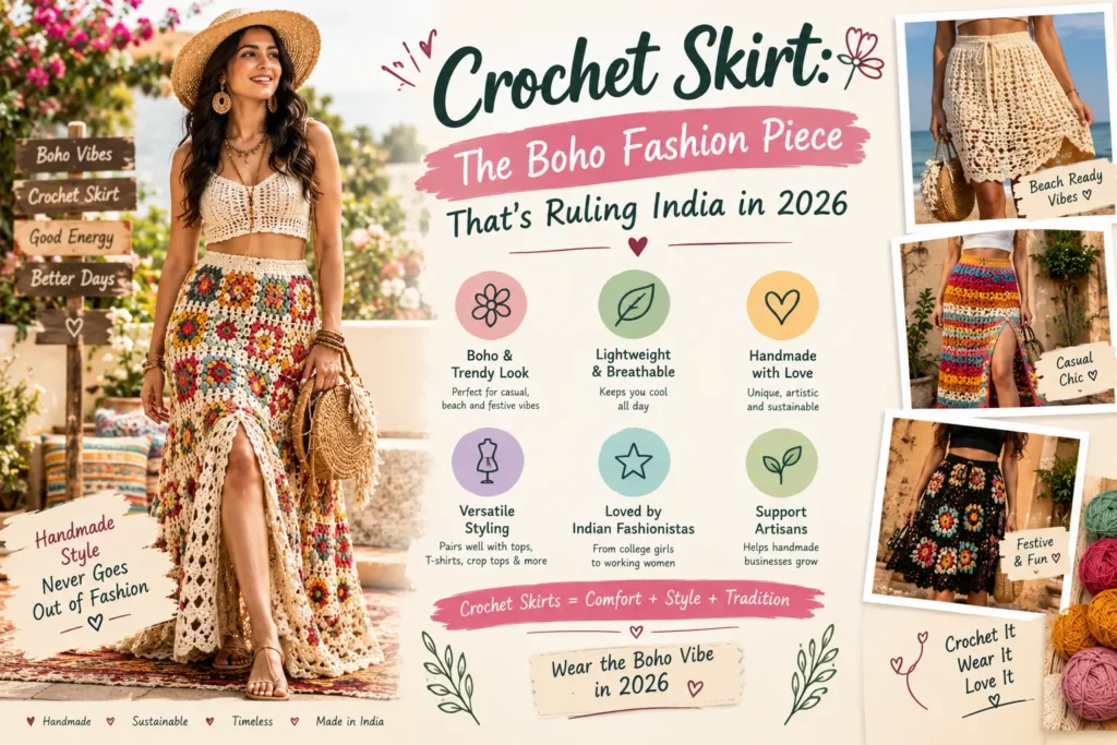 Crochet Skirt: The Boho Fashion Piece That's Ruling India in 2026
